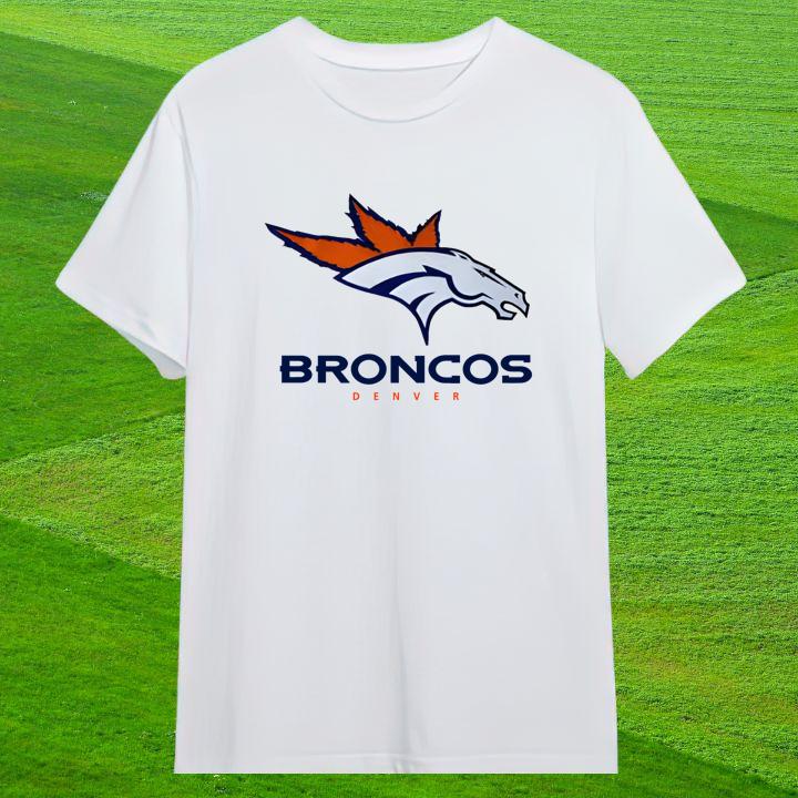 Weed Marijuana Denver Broncos T-Shirt
