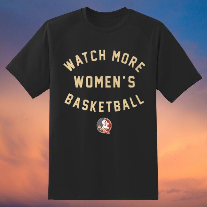 Watch More Womens Basketball Florida State Seminoles Logo T-Shirt