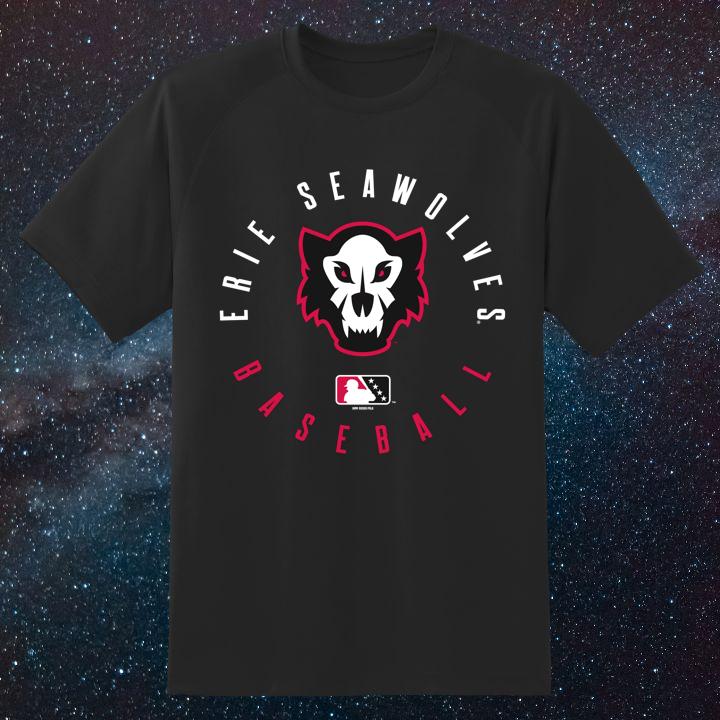 Erie Seawolves Br Howling Dead Baseball Fan T-Shirt