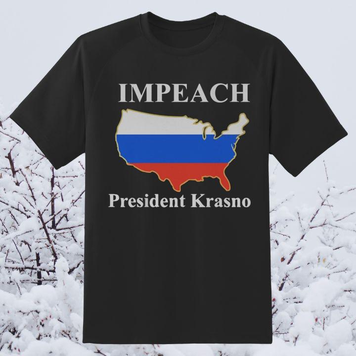 Impeach President Krasnov Kgb Agent Russian Spy T-Shirt