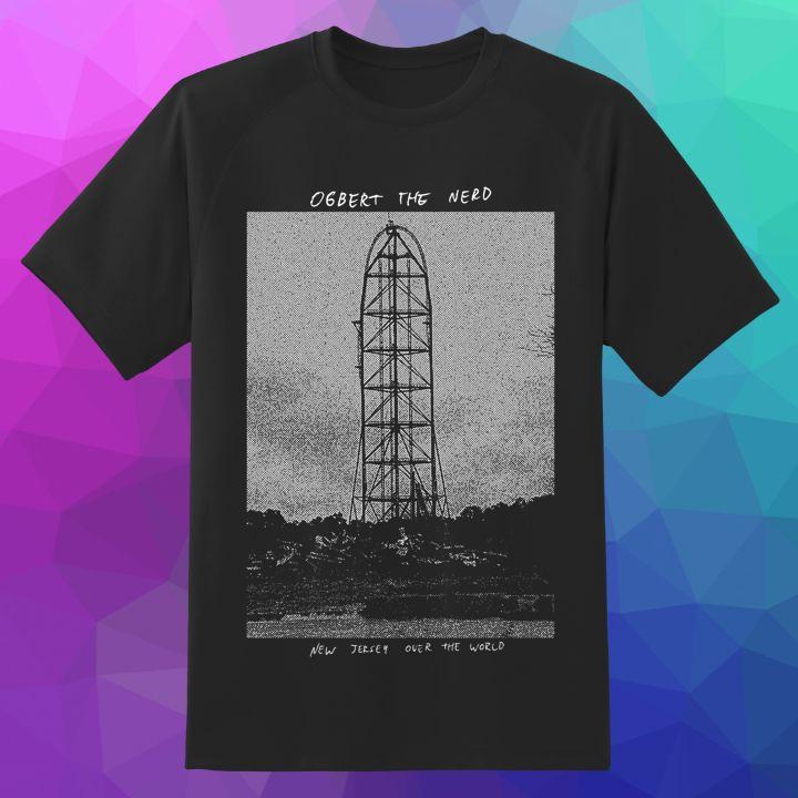 Ogbert the Nerd Indie Band New Jersey Over The World T-Shirt