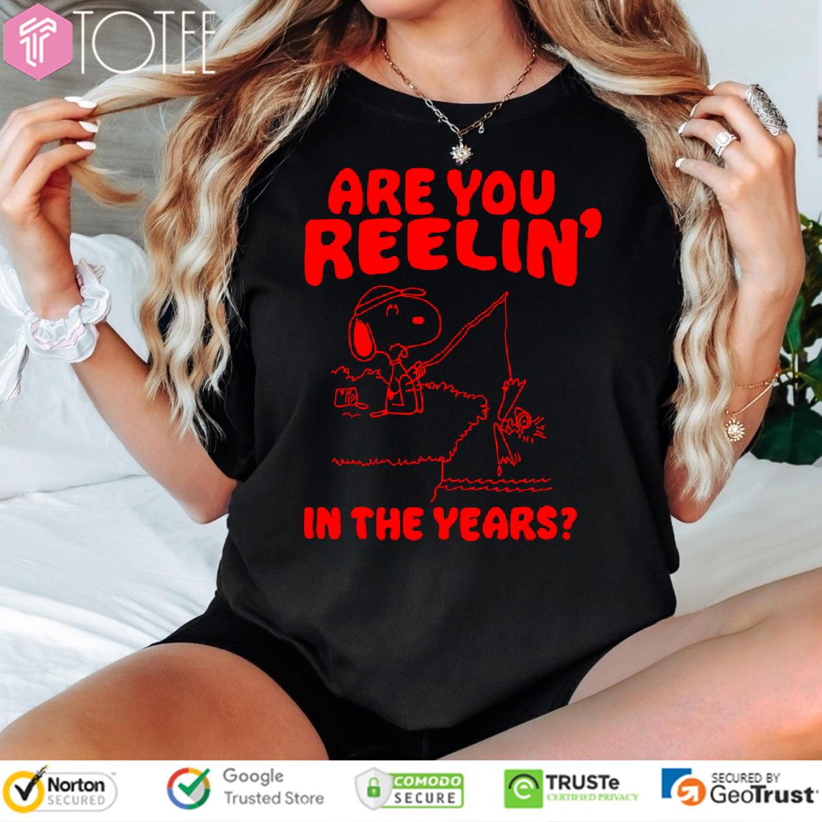 Snoopy Are You Reelin In The Years Shirt
