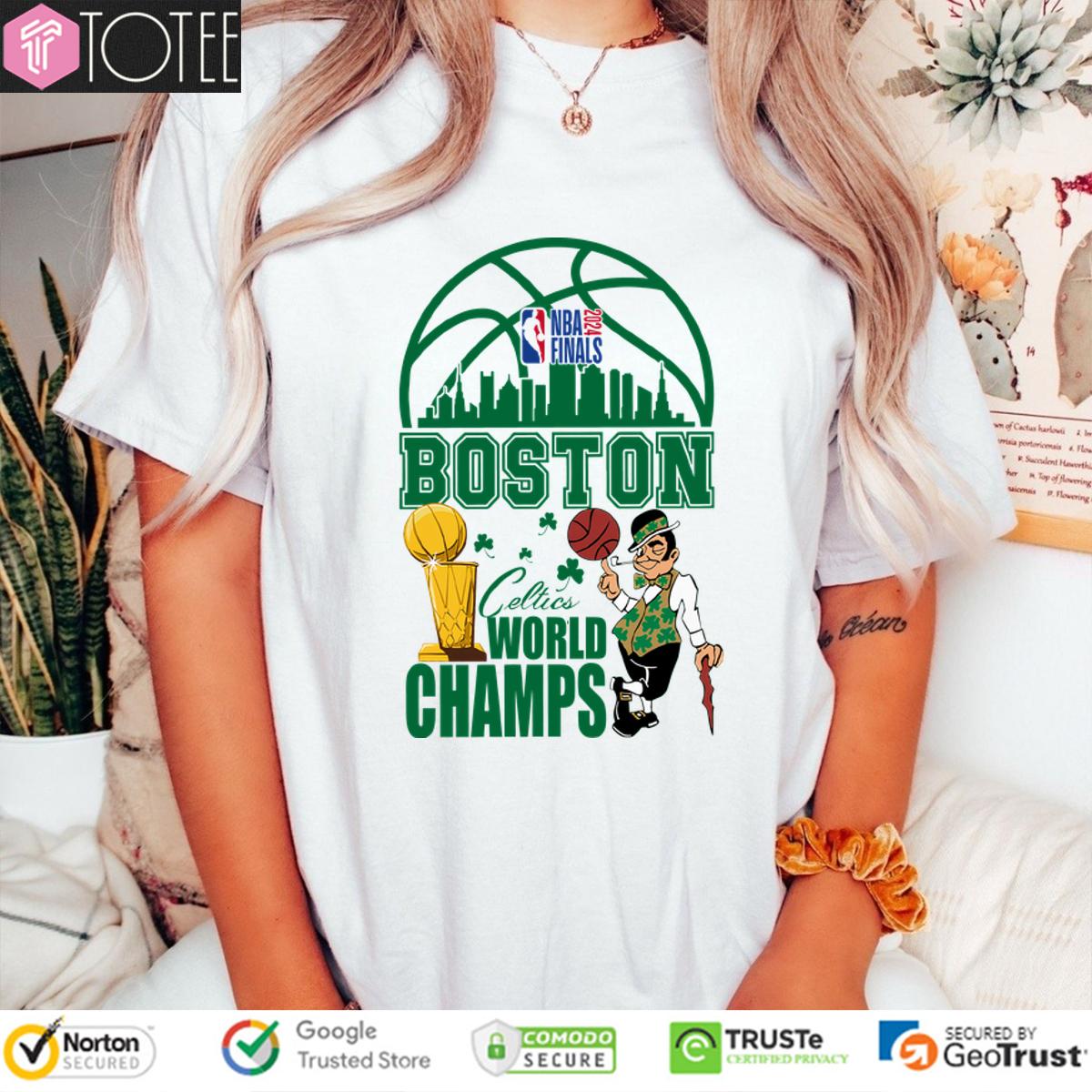 Boston Celtics 2024 Nba Finals Eastern Conference Champs Cityline Shirt