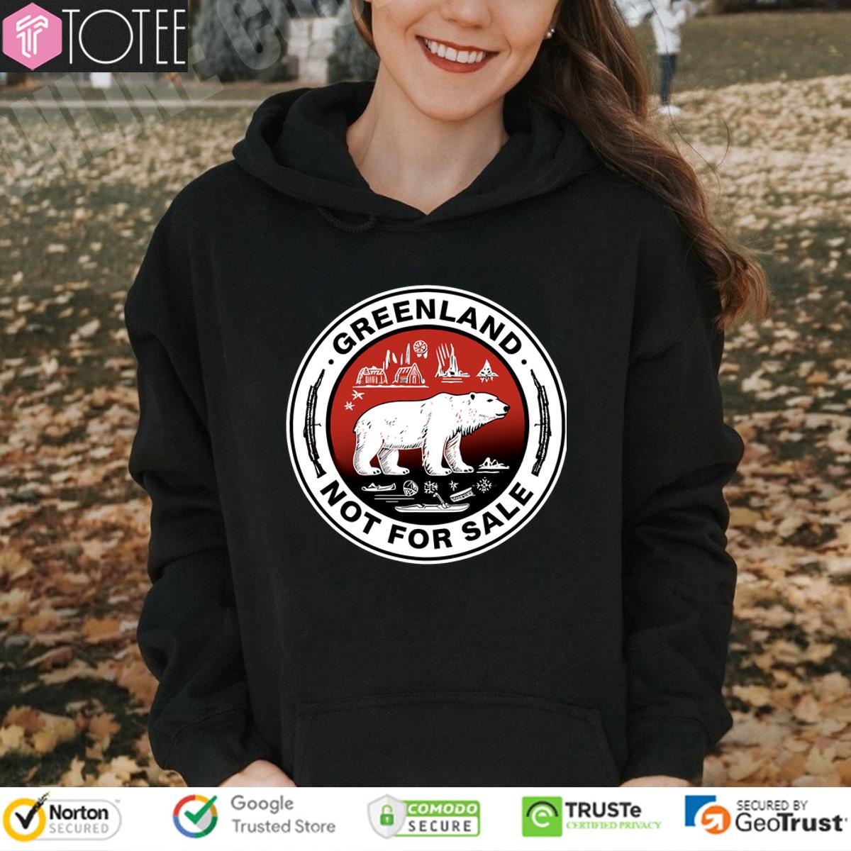 Bear Greenland Not For Sale hoodie