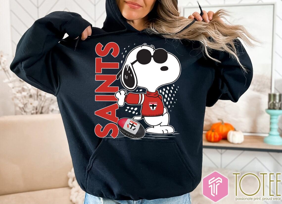 Snoopy X St Kilda Saints Football Club hoodie