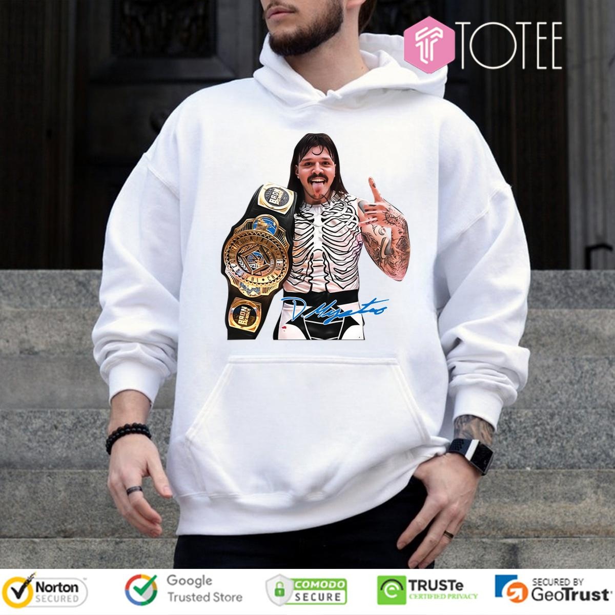 Dominik Mysterio Wwe Wwe Intercontinental Championship Signature Hoodie