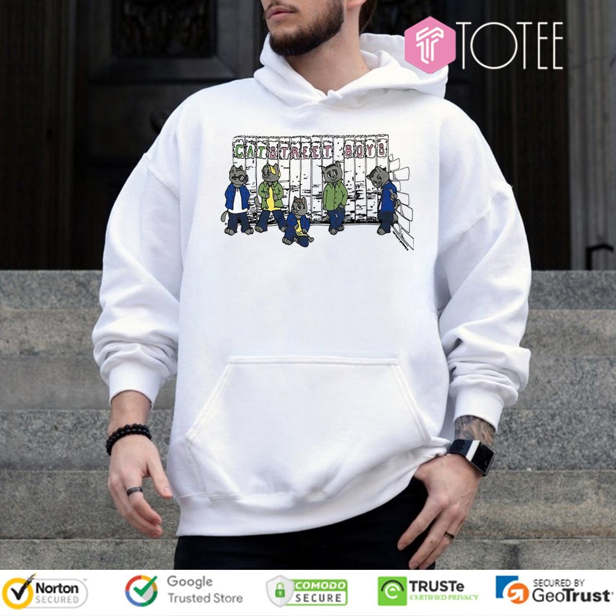 Cat Street Boys Vintage T- Hoodie
