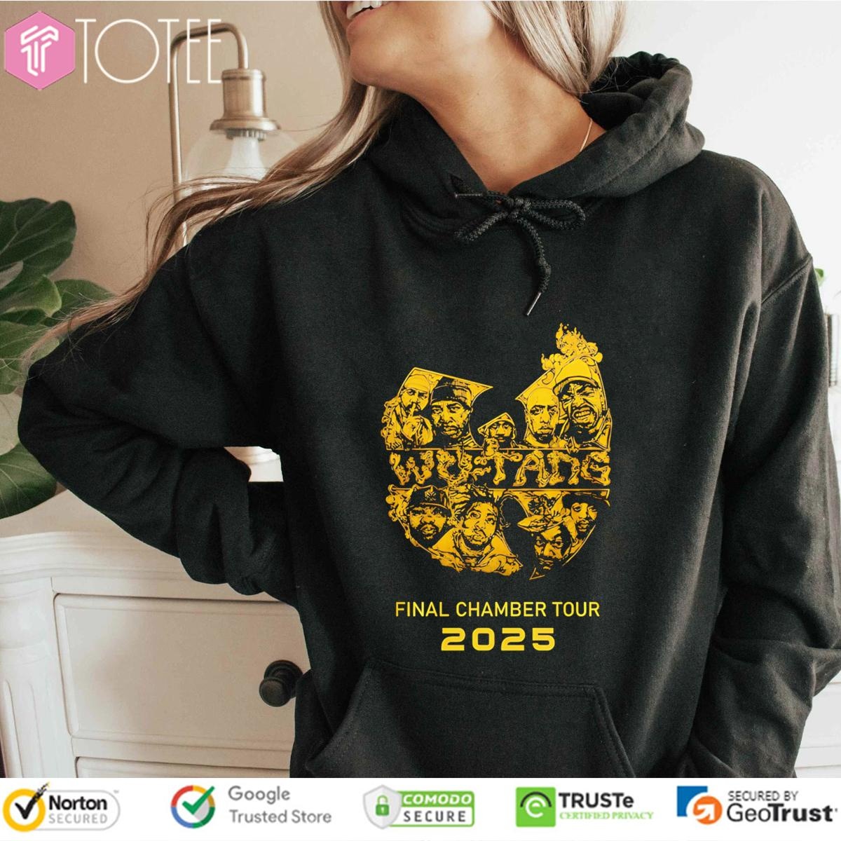 The Final Chamber Tour 2025 Wu Tang Clan Logo Hoodie